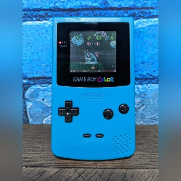 Teal / Grape Purple Nintendo Game Boy Color GBC Handheld Console CGB-001